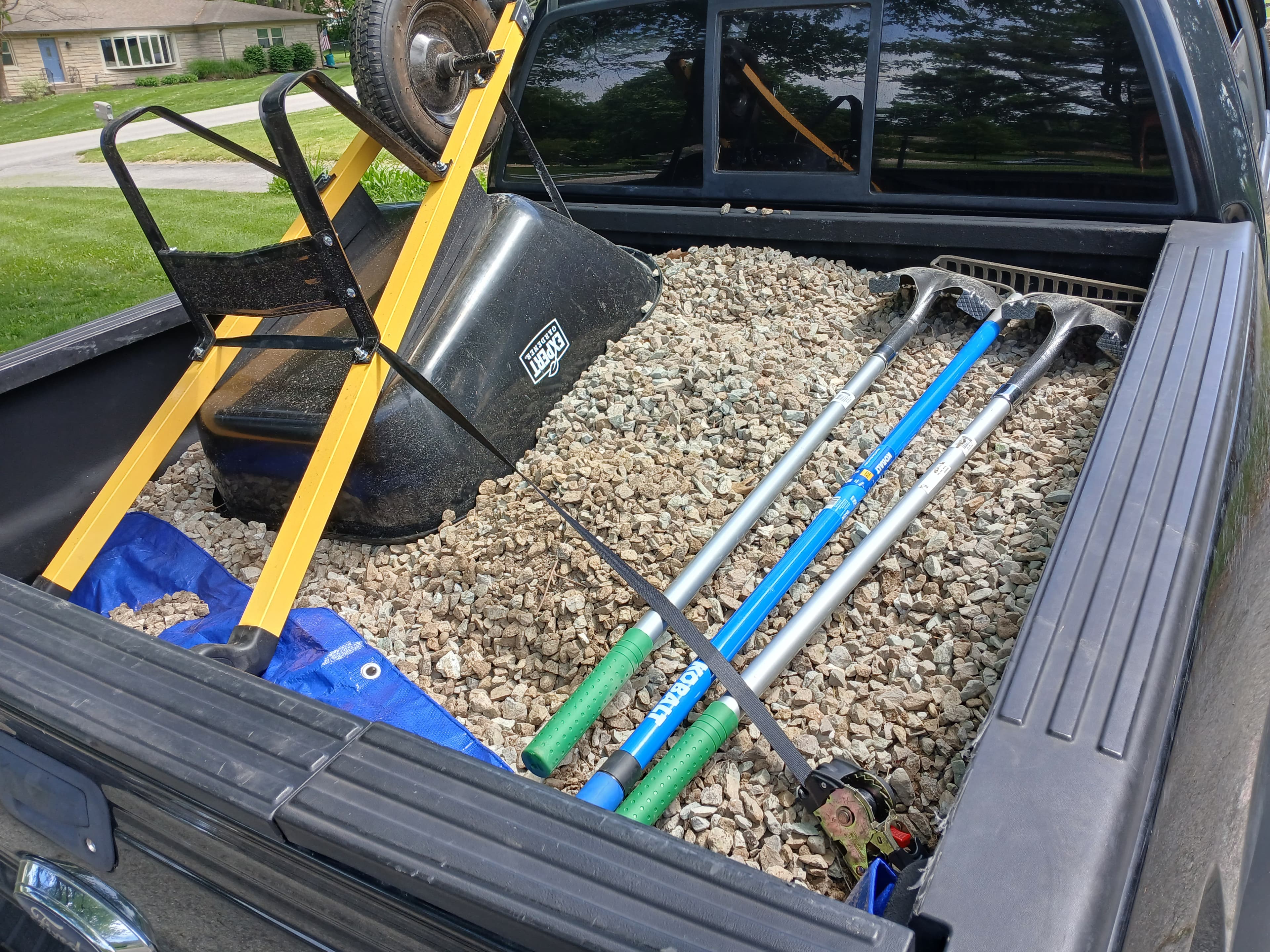 Gravel removal and hauling project